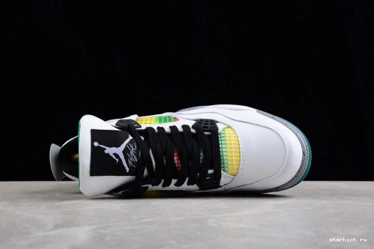 AQ9129-100 Green AQ9129-100 Retro Rasta 4 Jordan Lucid 0121